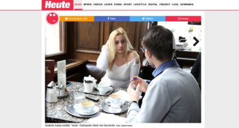 blond victim in austria