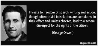 orwell threats to freedom