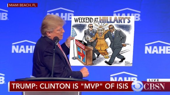 trump hillary stronger together